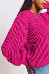 QR OAKRIDGE Womens Chunky Crew Knit - Smgarment's